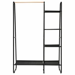 5 Five Simply Smart Etagères et portant à vêtements (H150 cm) Artemis Noir Hot