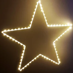 EMINZA Etoile lumineuse à suspendre 130 LED (D38 cm) Kais Blanc chaud Outlet