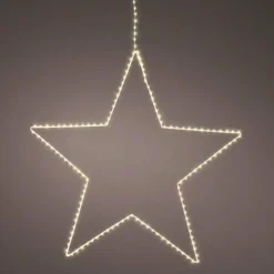 EMINZA Etoile lumineuse à suspendre 175 LED (D58 cm) Kais Blanc chaud Hot