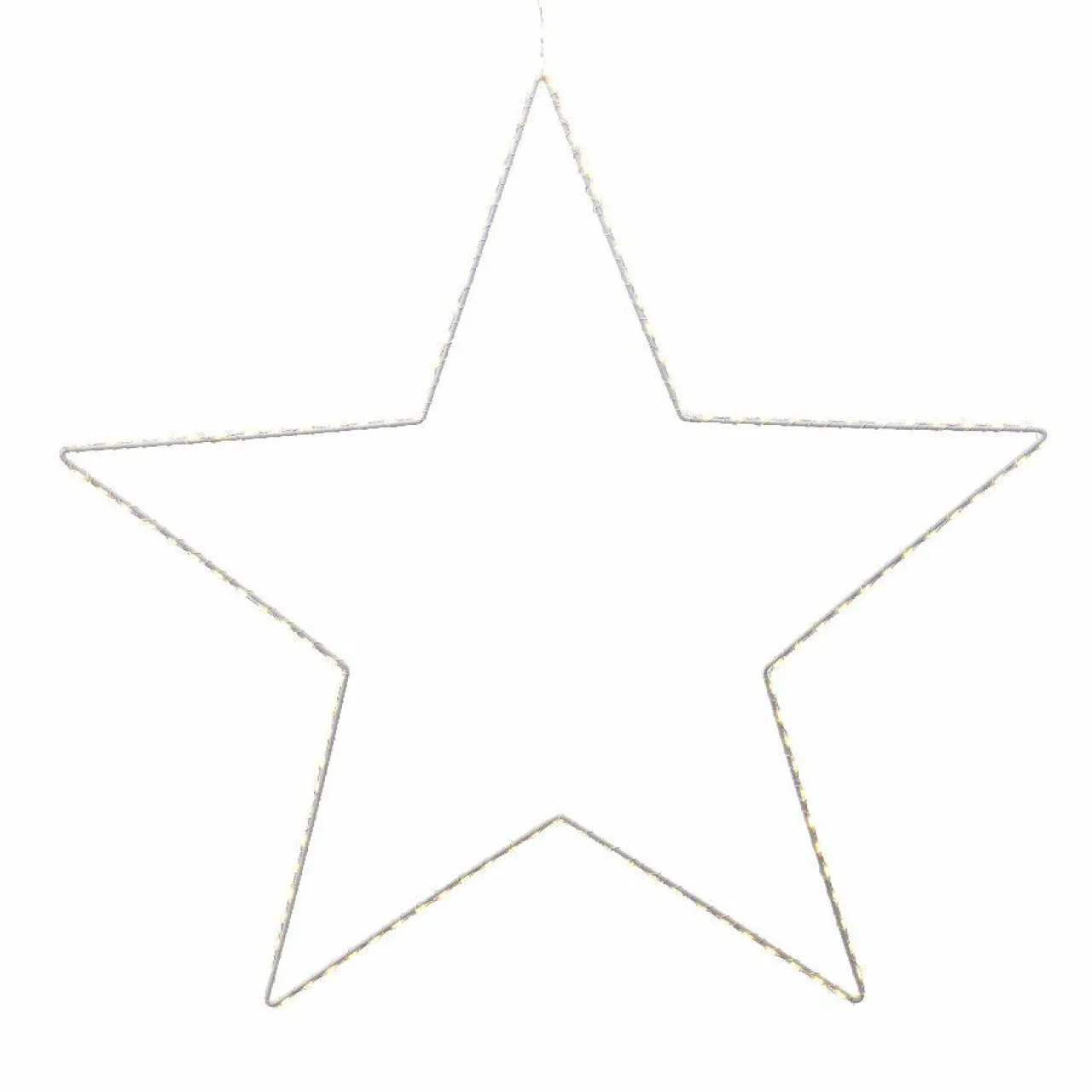 EMINZA Etoile lumineuse à suspendre 175 LED (D58 cm) Kais Blanc chaud Hot