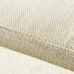 MOBELLIA Fauteuil de jardin détente en aluminium Elba Blanc et beige Blanc - Beige