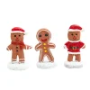 FEERIC LIGHTS Figurines Pain d'épices (H5 cm) Biscuits de Noël Hot