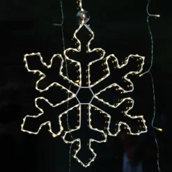EMINZA Flocon lumineux à suspendre 220 LED (D37 cm) Everest Blanc chaud Best