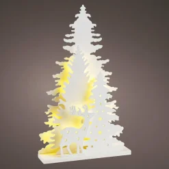 KAEMINGK Foret illuminée à piles 20 LED (H36 cm) Nordique Blanc chaud Online