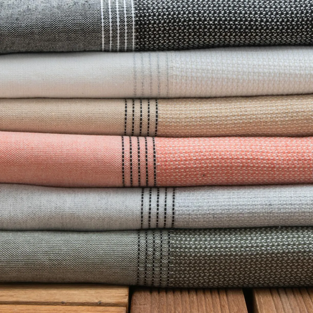 Fouta coton recyclé (100 x 200 cm) Beach Beige Sale