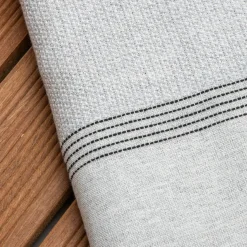 Fouta coton recyclé (100 x 200 cm) Beach e Gris Clearance