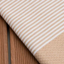 Fouta coton recyclé (100 x 200 cm) Océane Beige Best
