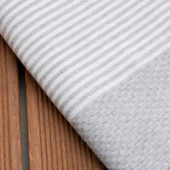 Fouta coton recyclé (100 x 200 cm) Océane e Gris Online