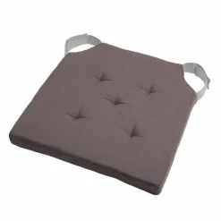 STOF Galette de chaise carrée scratch (38 x 38 cm) Duo Gris foncé Outlet