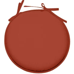 STOF Galette de chaise ronde (40 cm) Nelson Terracotta Hot