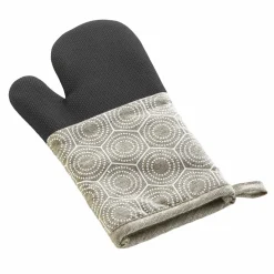 douceur d'intu017drieur Gant de cuisine ambidextre coton (30x18 cm) Alveis Beige Best