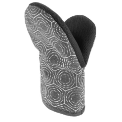 douceur d'intu017drieur Gant de cuisine coton (24.5 x 14.5 cm) Alveis Gris Anthracite Hot