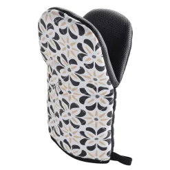 douceur d'intu017drieur Gant de cuisine coton (24.5 x 14.5 cm) Solaris Noir New