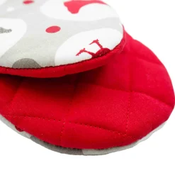 douceur d'intu017drieur Gant de cuisine (24.5 x 14.5 cm) Suzette Rouge Best