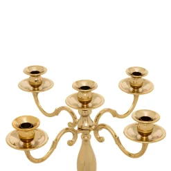 JJA Grand Chandelier en métal (H100 cm) Noël festif Dé Or Clearance