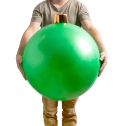 KOOPMAN Grande boule de Noël gonflable (D65 cm) Vert Online