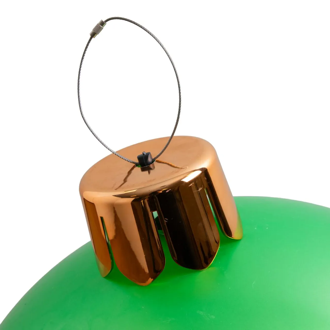 KOOPMAN Grande boule de Noël gonflable (D45 cm) Vert Outlet