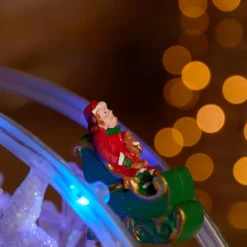 KAEMINGK Grande roue lumineuse et musicale Merry Christmas Discount