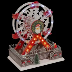 JJA Grande roue musicale et animée (H28 cm) Christmas Multicolore Outlet