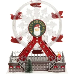 JJA Grande roue musicale et animée (H28 cm) Christmas Multicolore Outlet