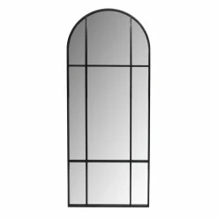 EMINZA Grand miroir à poser en métal (H173 cm) Industriel Noir Online