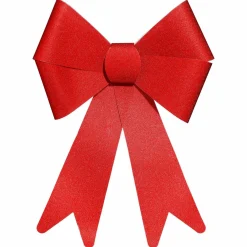 Feeric Lights & Christmas Grand noeud (H30 cm) Alaska Rouge Outlet