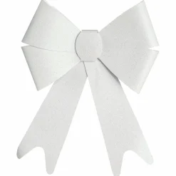 Feeric Lights & Christmas Grand nœud (H30 cm) Alaska Blanc New