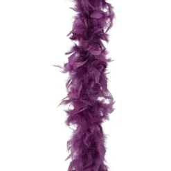 KAEMINGK Guirlande Boa en plumes (184 cm) Deluxe Figue Clearance