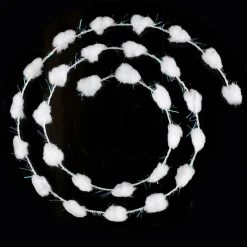 Feeric Lights & Christmas Guirlande de boules de neige (250 cm) Alaska Blanc Discount