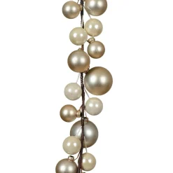 KAEMINGK Guirlande de Noël (180 cm) Boules de Noël Perle Hot