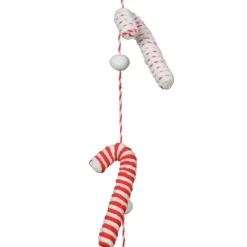 KAEMINGK Guirlande de Noël (150 cm) Sucre d'orge Rouge Best