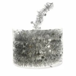 KAEMINGK Guirlande de Noël (D3,50 cm) fine étoilée Alpine Argent Sale