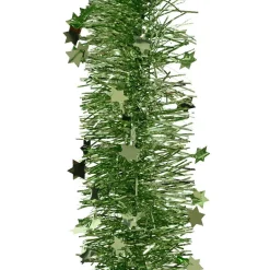 KAEMINGK Guirlande de Noël (D9 cm) étoilée Alpine Thé Vert