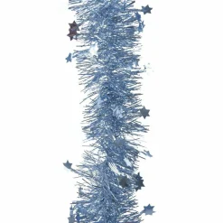 KAEMINGK Guirlande de Noël (D9 cm) étoilée Alpine Bleu vaporeux Best