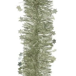 KAEMINGK Guirlande de Noël (D9 cm) étoilée Alpine Menthe blanche Vert menthe Sale