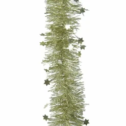 KAEMINGK Guirlande de Noël (D9 cm) étoilée Alpine Pistache Best