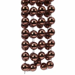 KAEMINGK Guirlande de perle (270 cm) Dana Marron foncé Hot