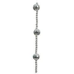 KAEMINGK Guirlande de perle (172 cm) Disco Argent Online