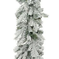 EMINZA Guirlande de sapin (270 cm - D30) Givra Blanc enneigé Sapin enneigé Best