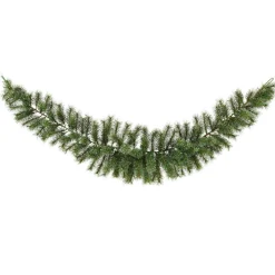KAEMINGK Guirlande de sapin (180 cm - D33) Stockholm Vert finition perlée Sapin vert Outlet