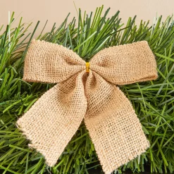 FEERIC LIGHTS Guirlande de sapin (270 cm) Nœuds de jute Naturel Outlet