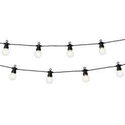#N/A Guirlande lumineuse connectable jardin 9,5 m 20 LED Guinguette Garden Blanc chaud Outlet