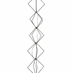 KAEMINGK Guirlande lumineuse déco à piles 1,9 m Carrés Blanc chaud Outlet
