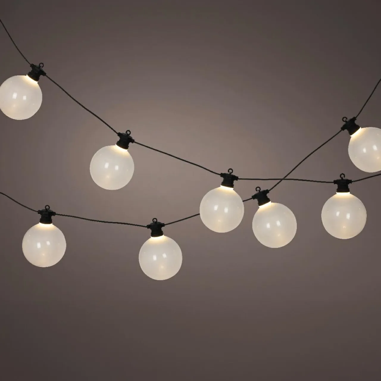 KAEMINGK Guirlande lumineuse de jardin connectable 10 LED (4,5 m) Garden fiesta Blanc chaud