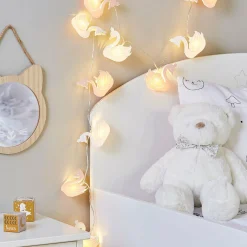 OSTARIA Guirlande lumineuse LED enfant (165 cm) Cygne he Blanc New