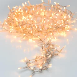 KAEMINGK Guirlande lumineuse 34 m 1500 LED câble transparent Luxe Blanc chaud Blanc Chaud - câble transparent Hot