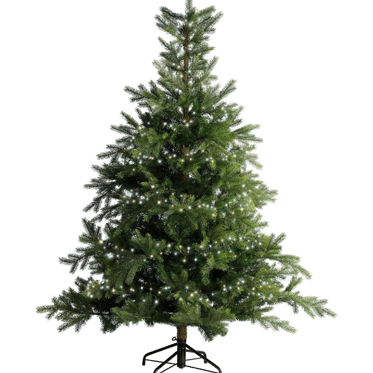 KAEMINGK Guirlande lumineuse 34 m 1500 LED câble vert Luxe Bicolore Blanc chaud et froid Bicolore Blanc chaud / Chaud doré - câble vert Outlet