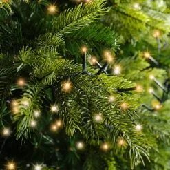 KAEMINGK Guirlande lumineuse 34 m 1500 LED câble vert Luxe Blanc chaud et chaud doré Bicolore Blanc chaud / Chaud doré - câble vert Clearance