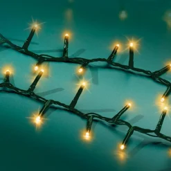KAEMINGK Guirlande lumineuse 45 m 2000 LED câble vert Luxe Blanc chaud Blanc Chaud - câble vert Hot