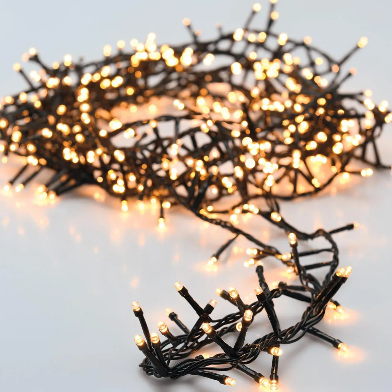 KAEMINGK Guirlande lumineuse 60 m 3000 LED câble vert Luxe Blanc chaud Blanc Chaud - câble vert New
